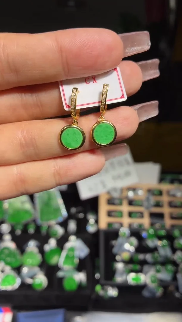 银S925镶嵌定制翡翠70定制翡翠-多样性发货（发其一）