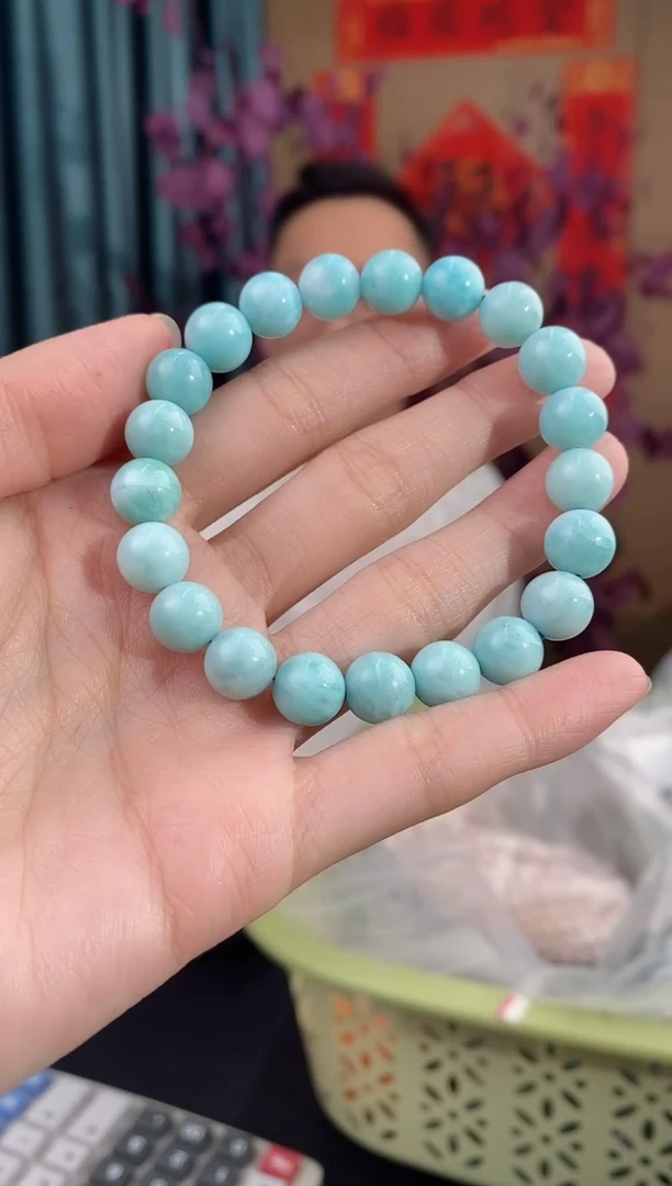 【闪购商品】针钠钙石（海纹石）手串未镶嵌87