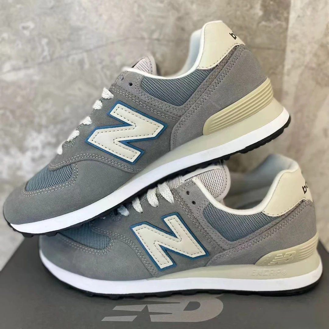 New Balance 574 男女同款水泥灰复古休闲鞋跑步鞋运动鞋官方正品