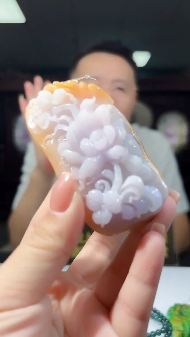 未镶嵌定制翡翠01/0918/C/发其一件/花