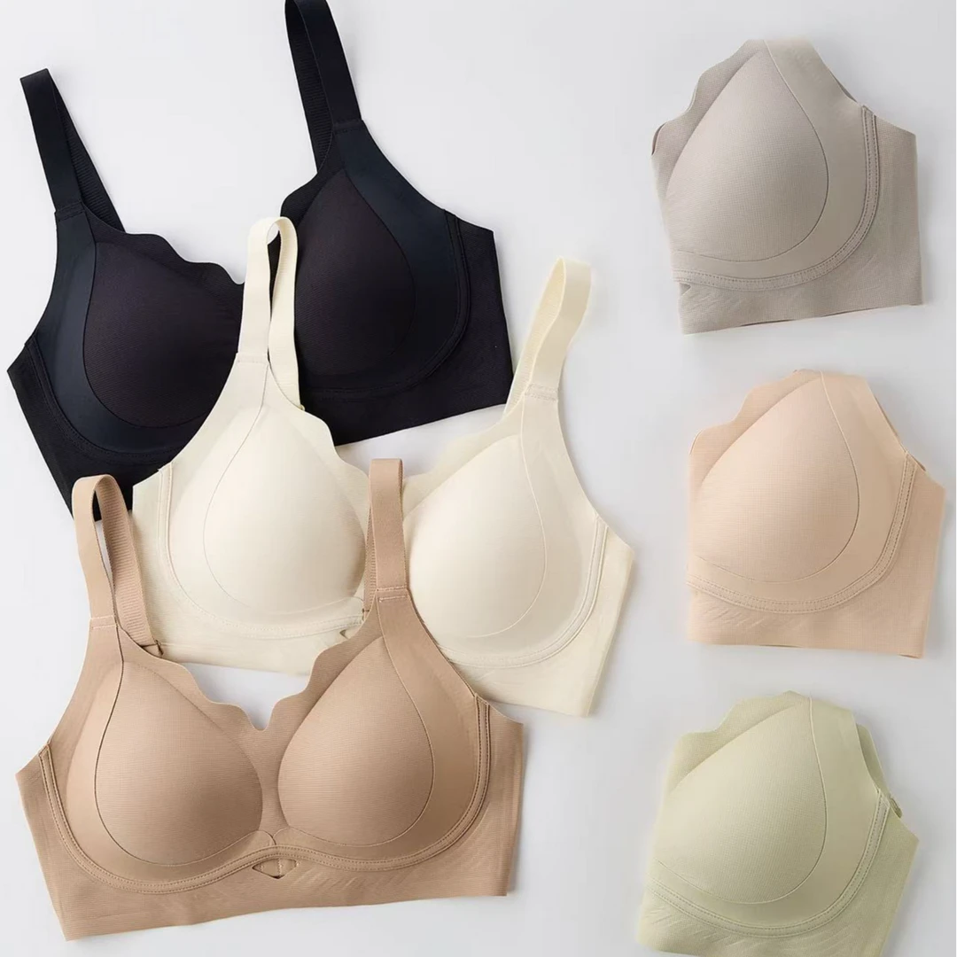 9668号528#反重力果冻软胶条提拉一体内里波纹舒适背心（预）