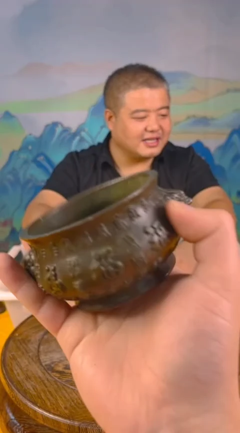 摆件景德镇陶瓷青花摆件42