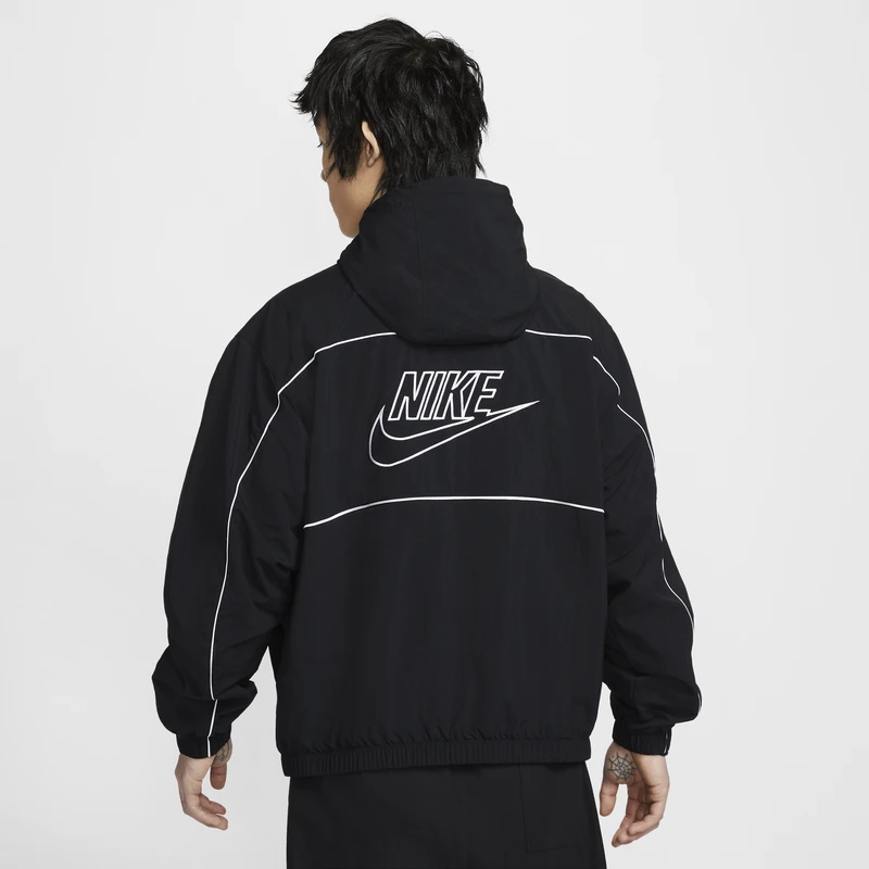 Nike耐克男子连帽夹克春季新款外套宽松复古运动拼接HJ2013-010