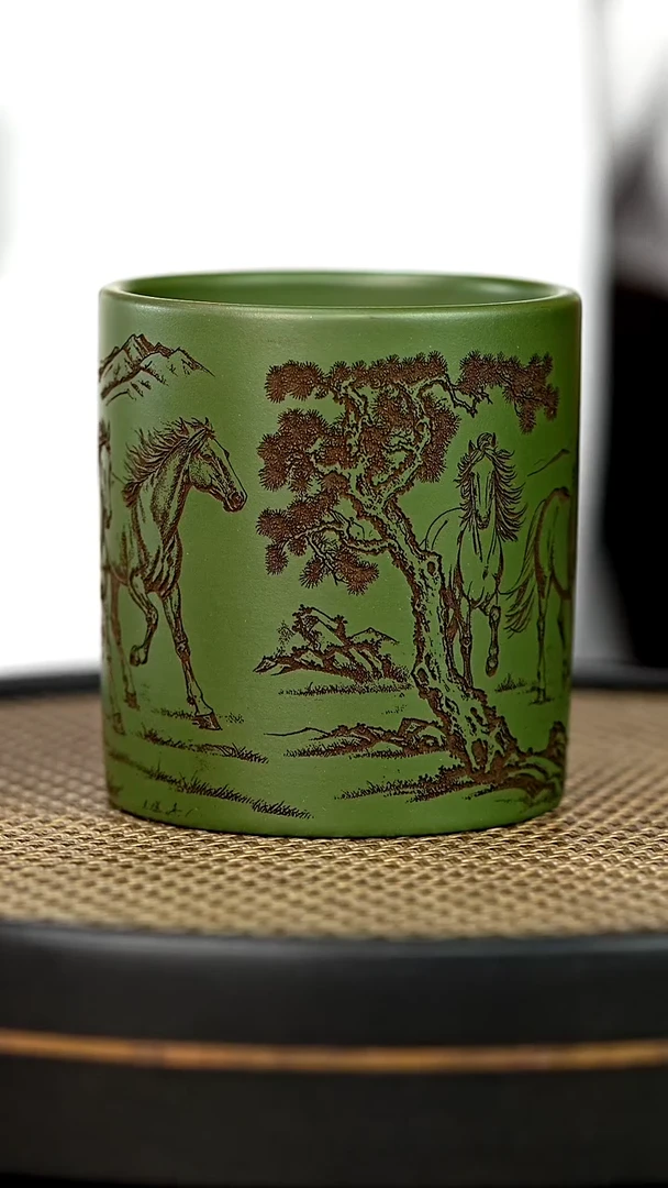 茶杯紫砂宜兴原矿手工紫砂杯