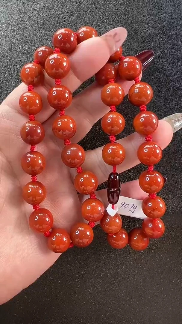 【闪购商品】南红玛瑙颈饰未镶嵌项链