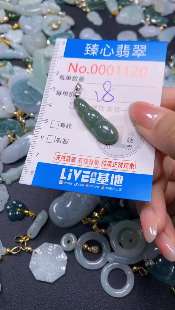 颈饰未镶嵌翡翠1120
