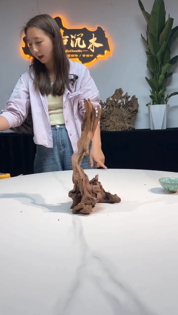 【闪购商品】柚木木雕一物一拍5