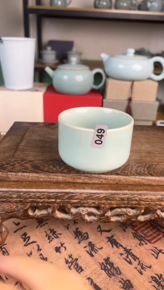 杯049号仿古观山杯微微不完美