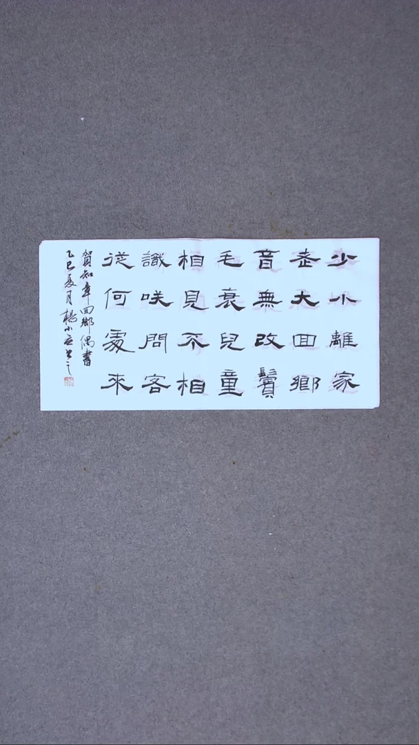 书法杨小立河南南阳69*34两平尺