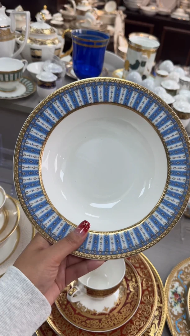 【闪购商品】瓷片8.5英寸草帽盘2个 福利价