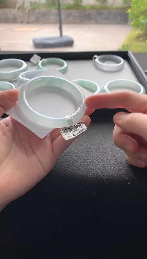 未镶嵌手镯翡翠54.7圆条Y4154买断