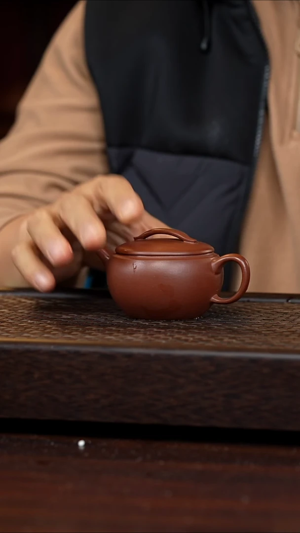 茶壶紫砂丹壶溢香紫砂壶微瑕120cc
