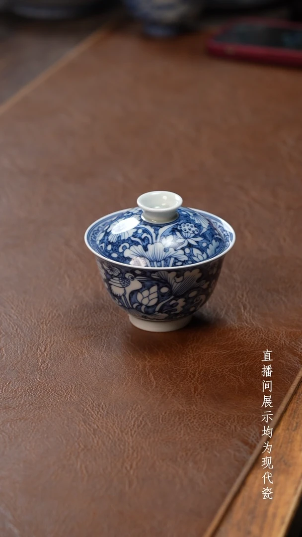 茶器茶器一鹭盖碗