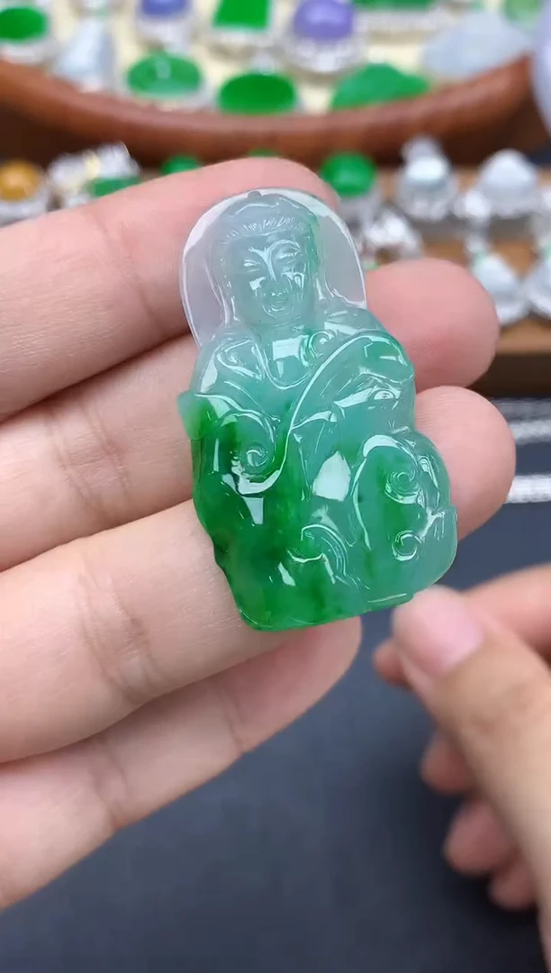 颈饰未镶嵌翡翠155-中国好珍宝