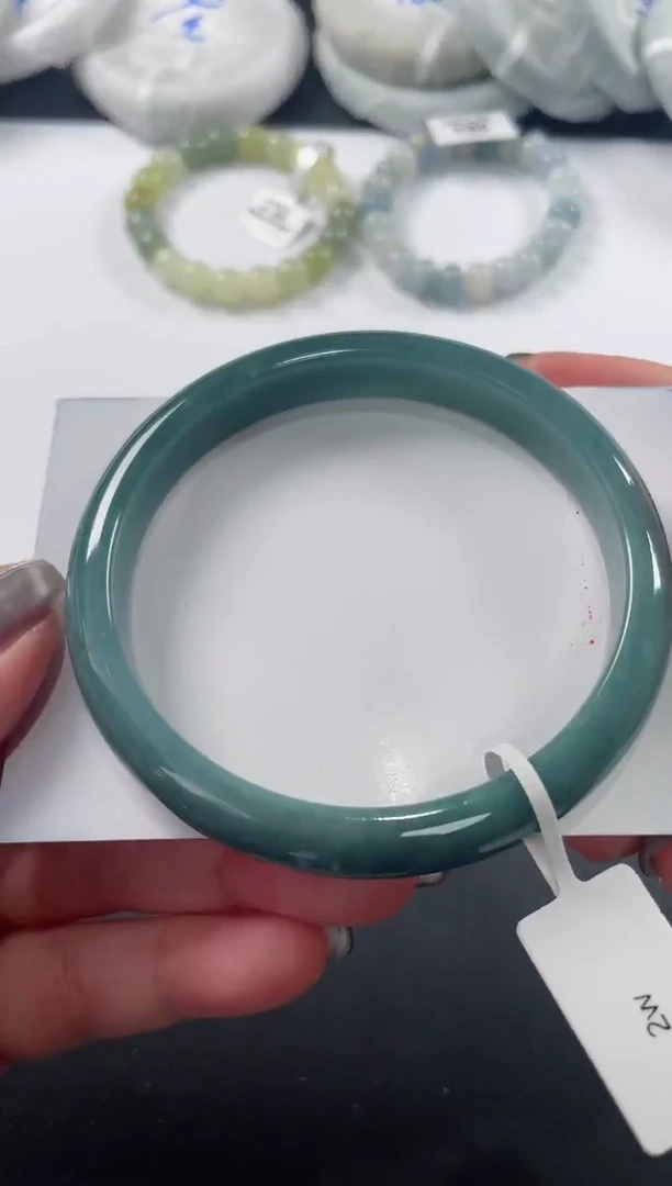 未镶嵌手镯翡翠基地发货H1878 60+