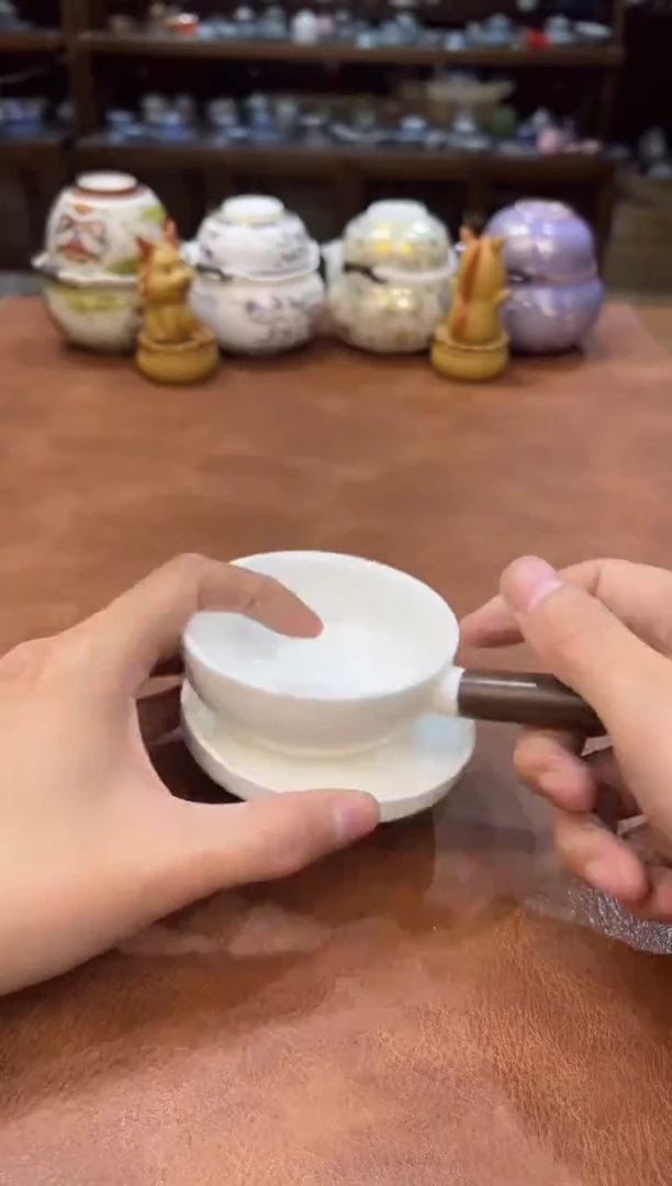 真的很便宜会开片的旅行茶具