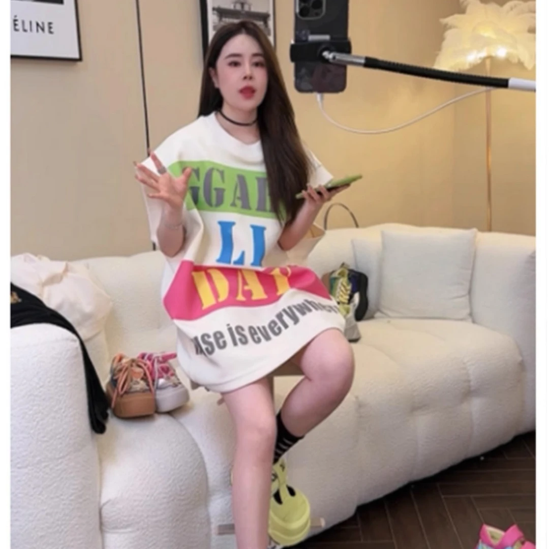 欧货洋气马甲新款个子宽松运动简约个性休闲显瘦遮肉上衣女ins风
