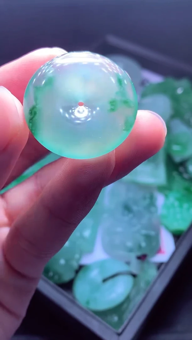 未镶嵌定制翡翠荞*?毛货翡翠定制