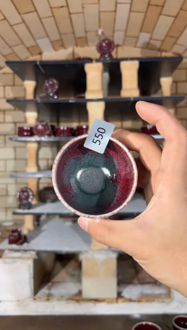 杯精品窑变钧瓷茶器