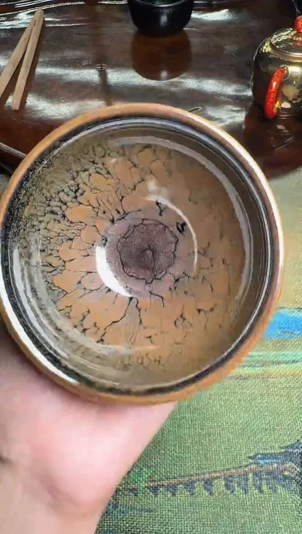 茶盏阙梅娇水墨牡丹8