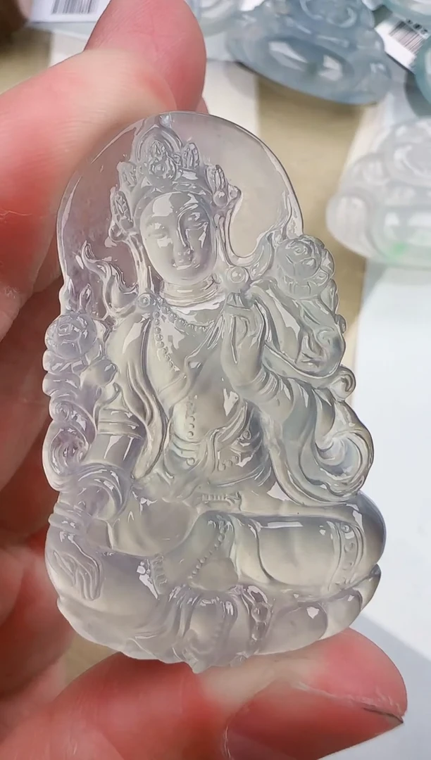 翡翠未镶嵌颈饰缅甸天然翡翠