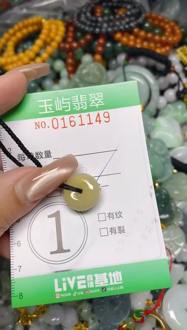 翡翠未镶嵌颈饰闪购0161149