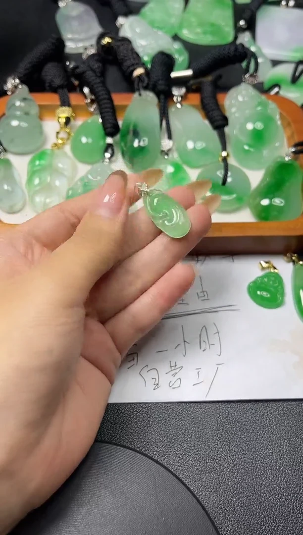 颈饰未镶嵌翡翠所见即所得 一图一物