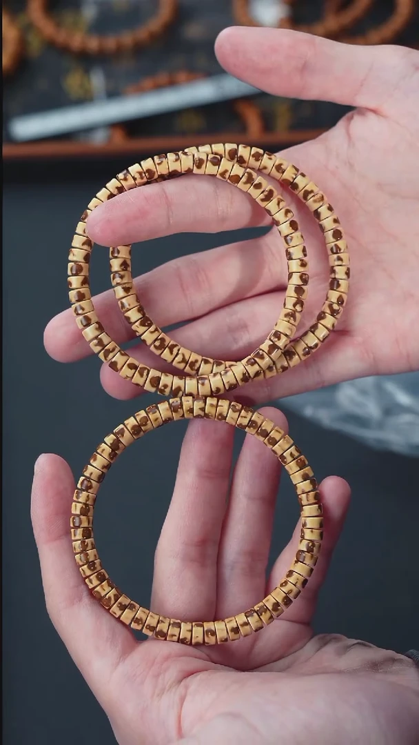 手串紫金鼠实心花皮药片