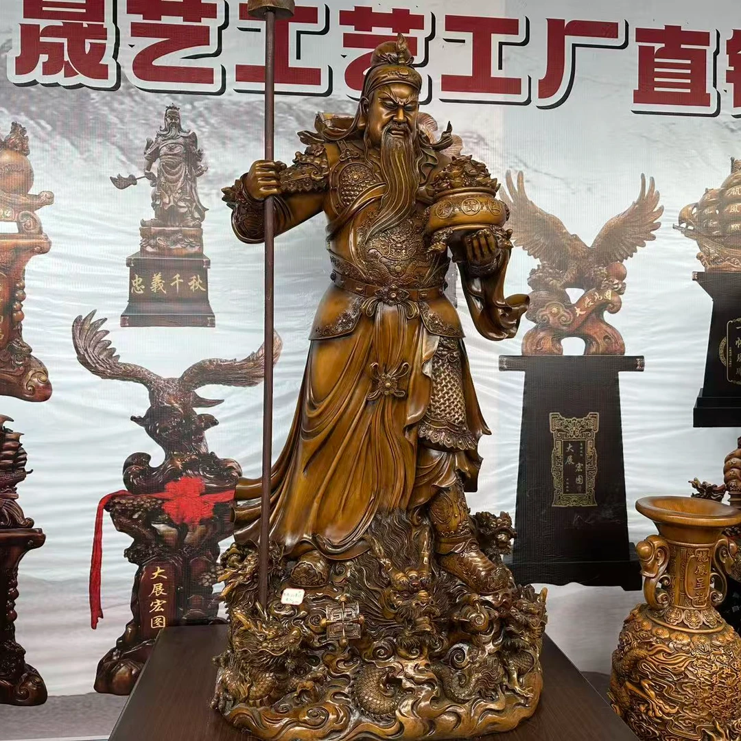 《特大号私人定制款二爷》公司开业送礼 工艺品摆件