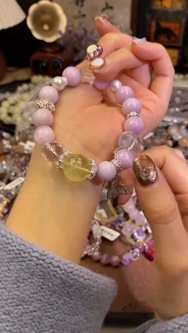 【闪购商品】锂辉石手串未镶嵌358