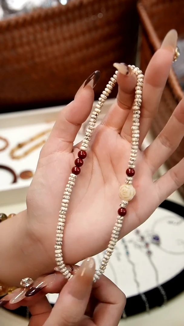 手串菩提根/象牙果孤品默认微瑕