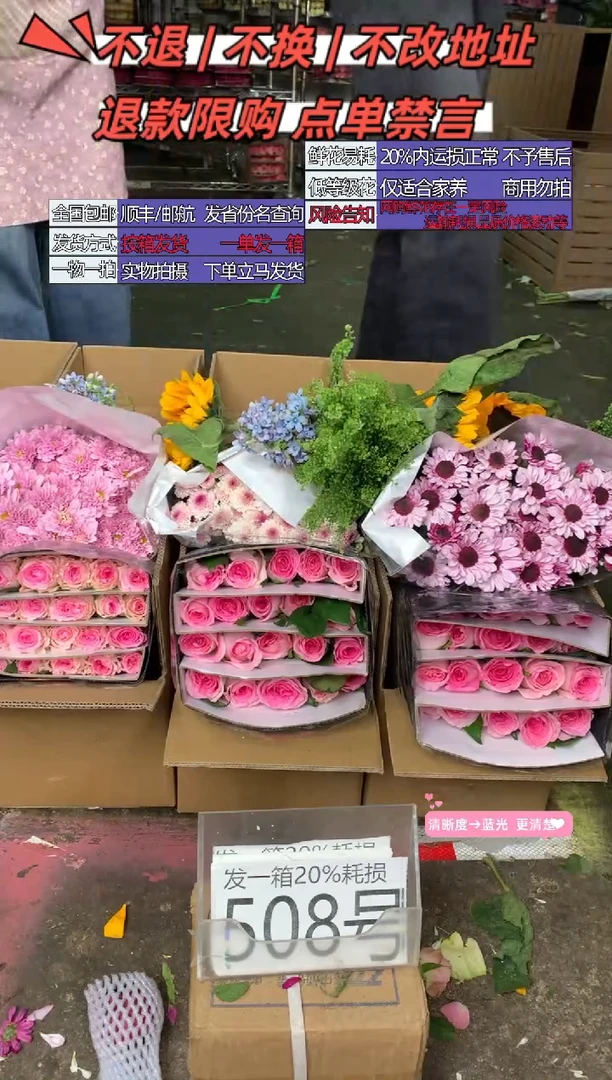 508号♥含20%耗损发一箱