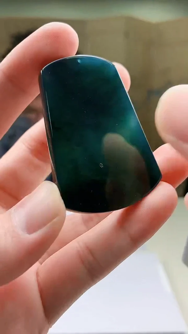 【闪购商品】定制翡翠未镶嵌4688bb-毛货挂件72