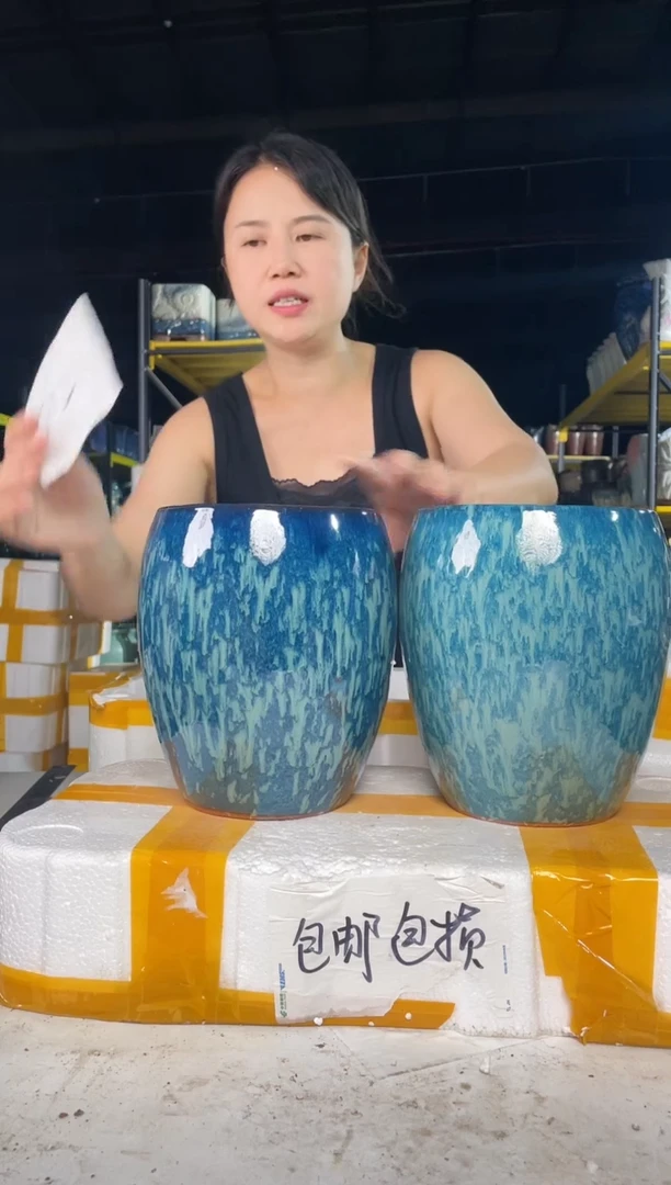 宜兴紫砂粗陶花盆15/20