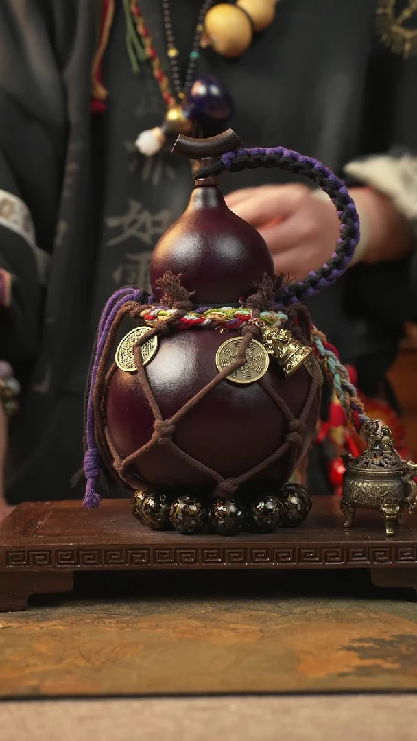 132大漆一物一拍记葫堂出品【不带手串】