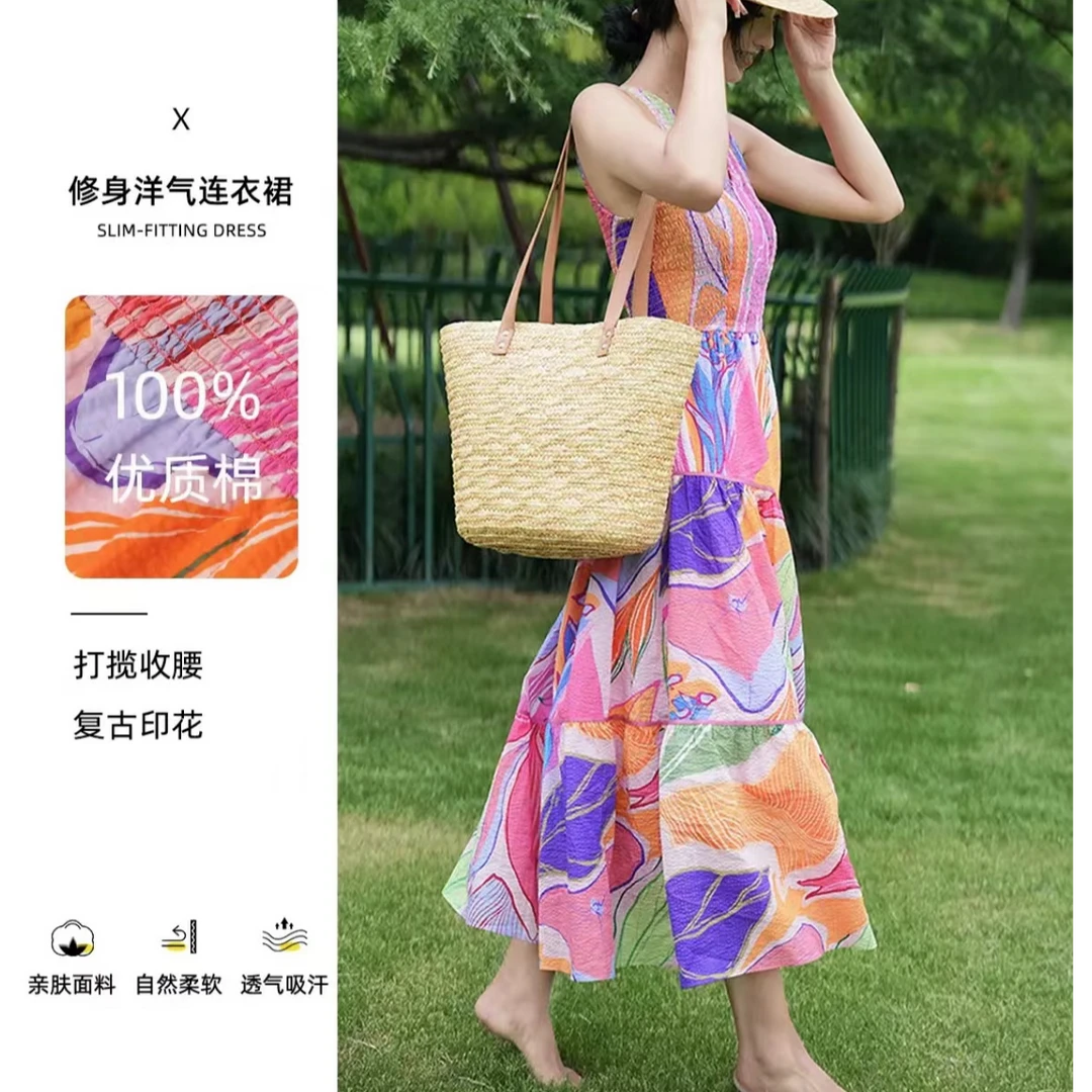 GIRDEAR/哥弟早春新款复古气质时尚修身洋气连衣裙1500507