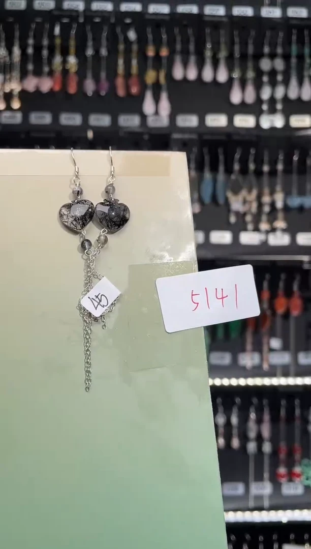 【闪购商品】紫晶耳饰银S925镶嵌喜欢拍