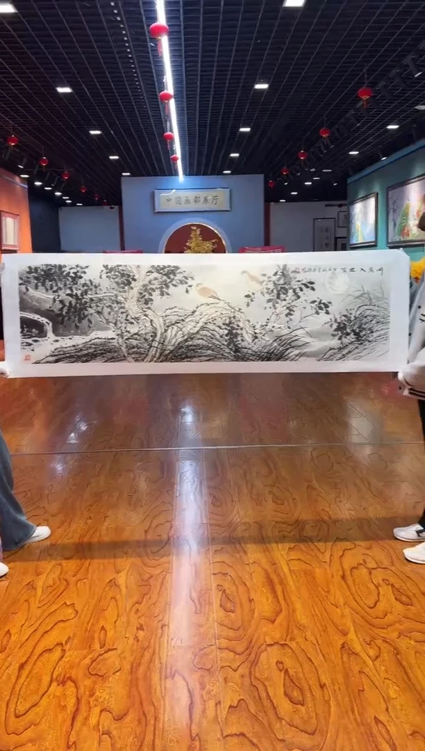 【闪购商品】国画孙桂国老师字画，带亲笔合影证书18-39