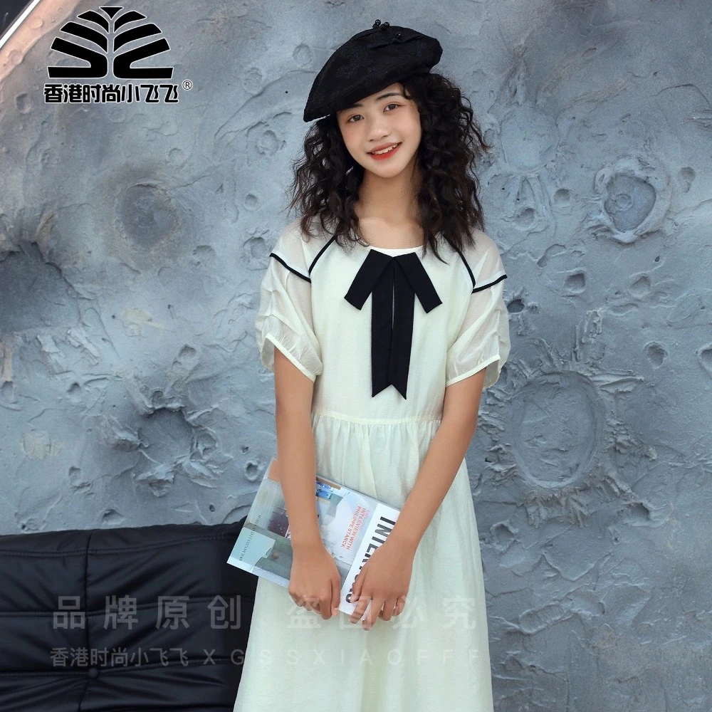 8268高端专享夏款连衣裙米色（飞飞）