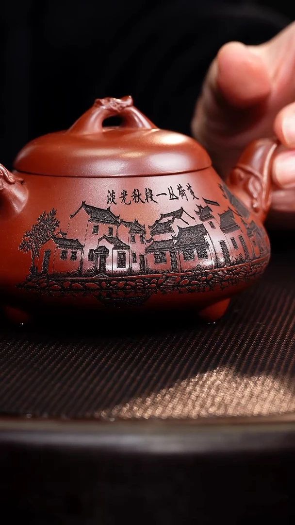 茶壶紫砂F原矿高端紫砂壶