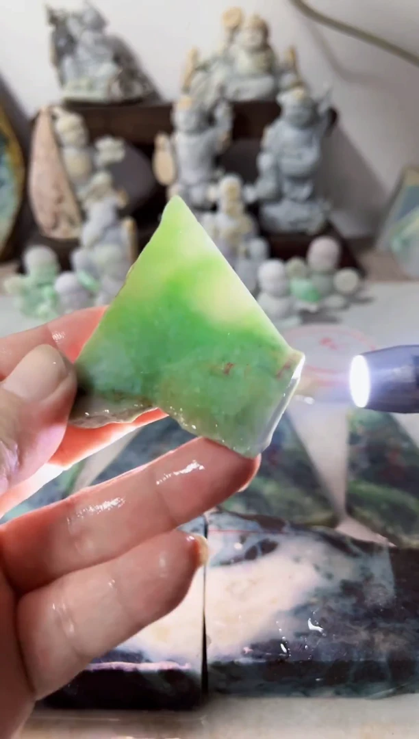 【闪购商品】翡翠吊坠(不含链)未镶嵌A1232