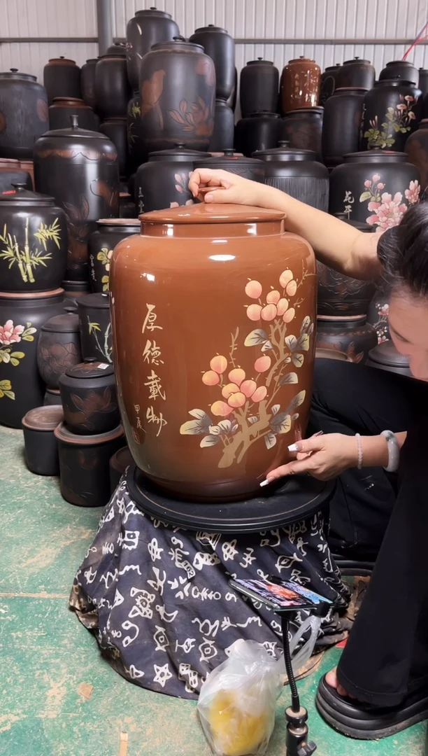 罐完品茶缸高51cm 水亮 442