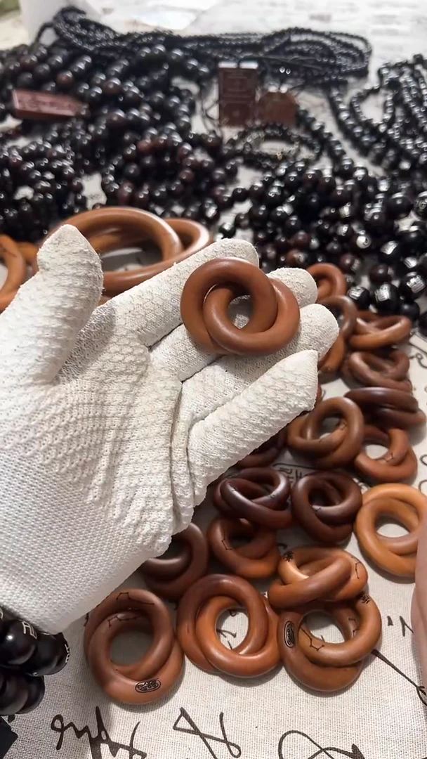 【闪购商品】枣木雷击枣木乾坤圈内径20一物一拍