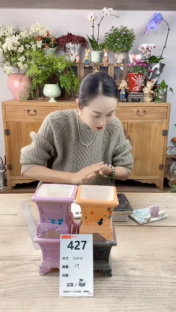小玩子花盆直播编号427