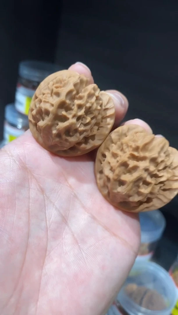 把件文玩核桃微修秦岭龙鳞43