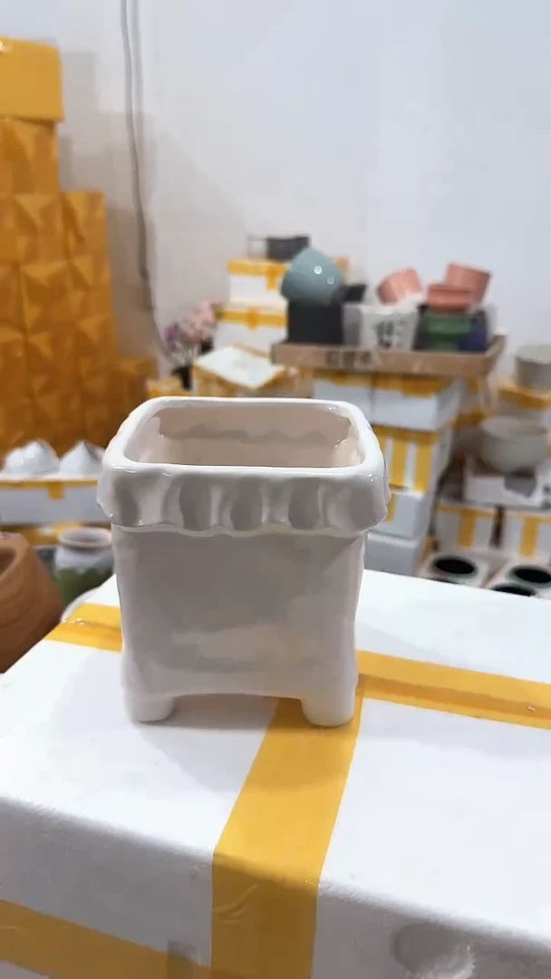 高温陶瓷花盆+E251