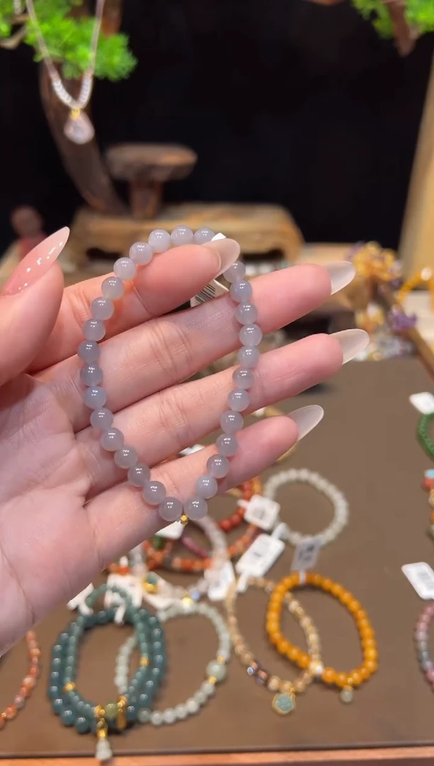 【闪购商品】和田玉手饰18K金镶嵌手饰@@A4760