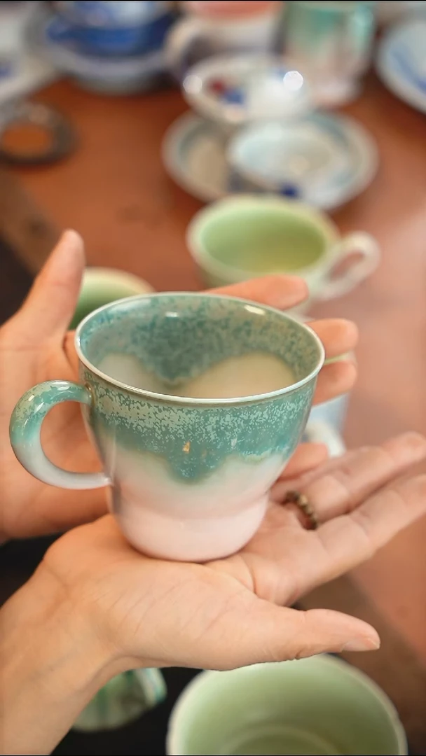 铉*   哼窑咖啡杯