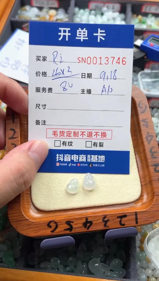 颈饰未镶嵌翡翠R****`00013746
