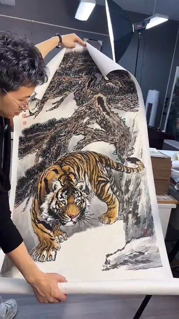 【闪购商品】国画15号魏勇军老师绘画